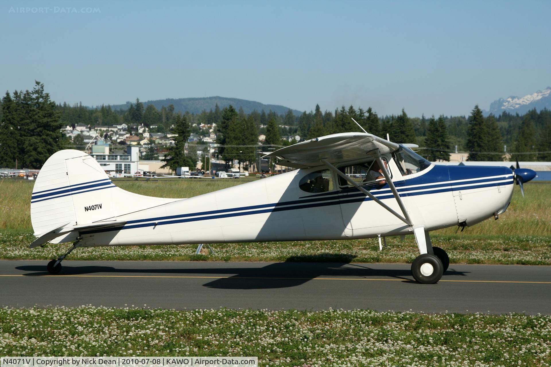 N4071V, 1948 Cessna 170 C/N 18403, KAWO