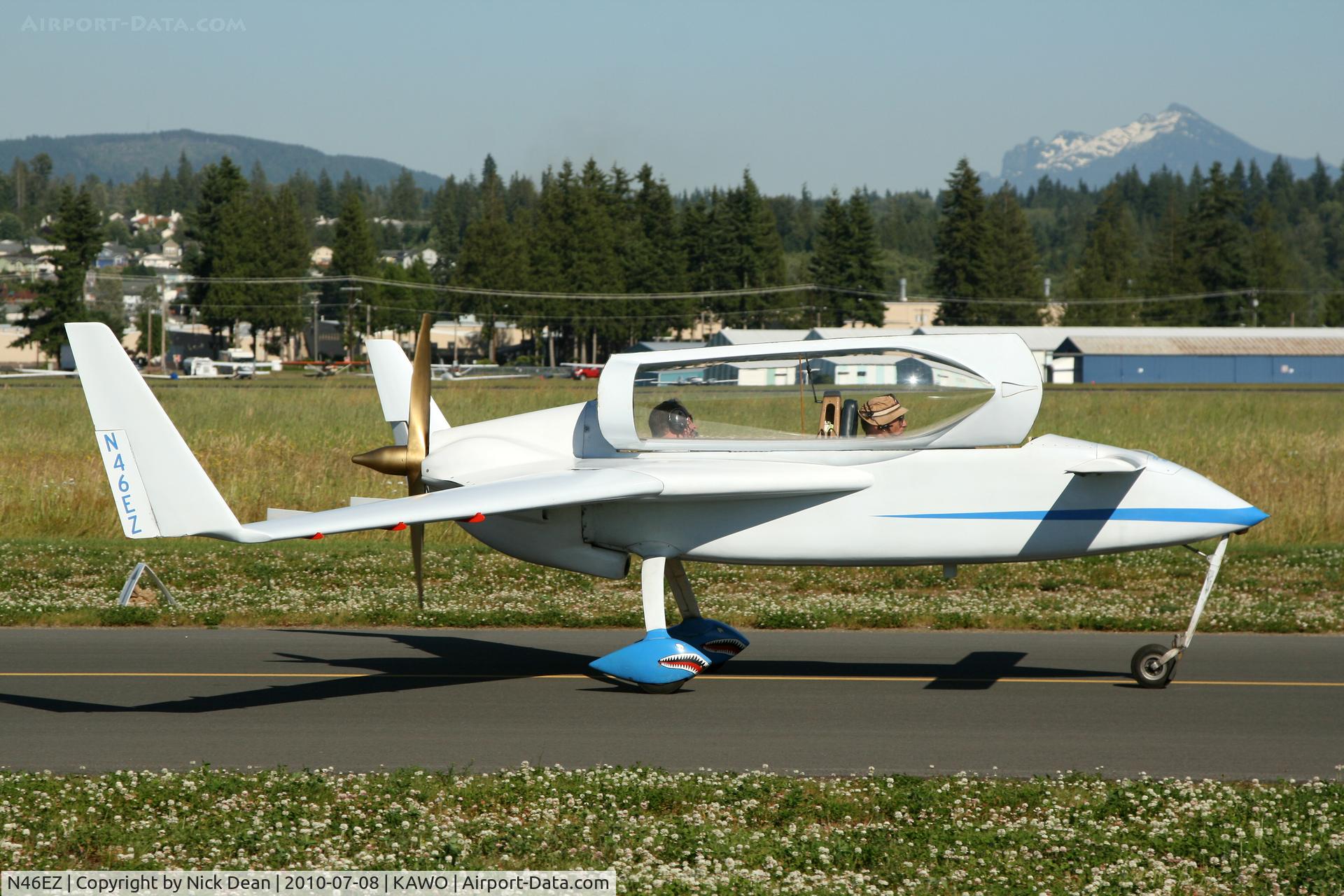 N46EZ, 1978 Rutan VariEze C/N 449, KAWO