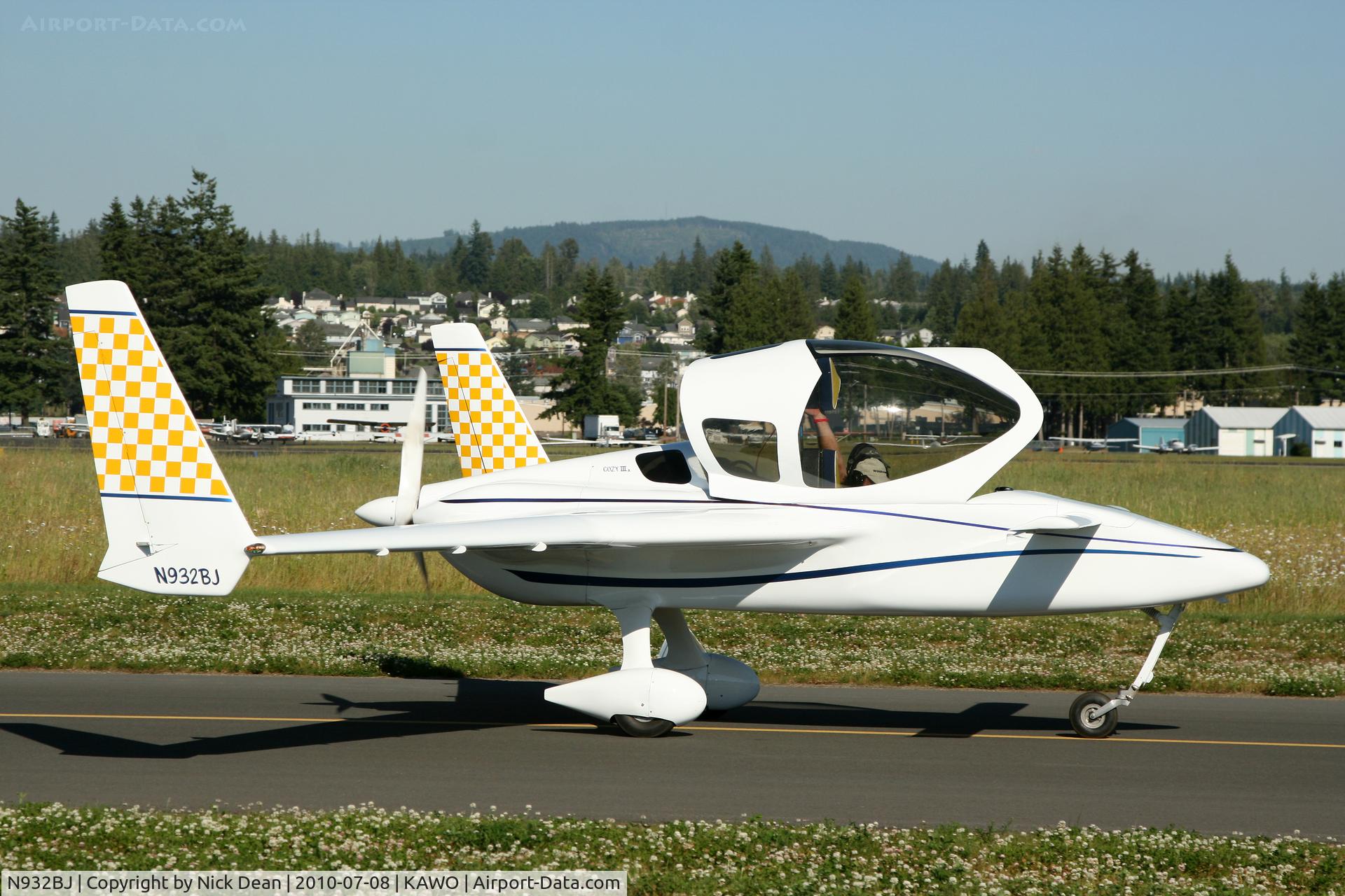 N932BJ, 2007 Co-Z Cozy Mark IIIx C/N 140, KAWO