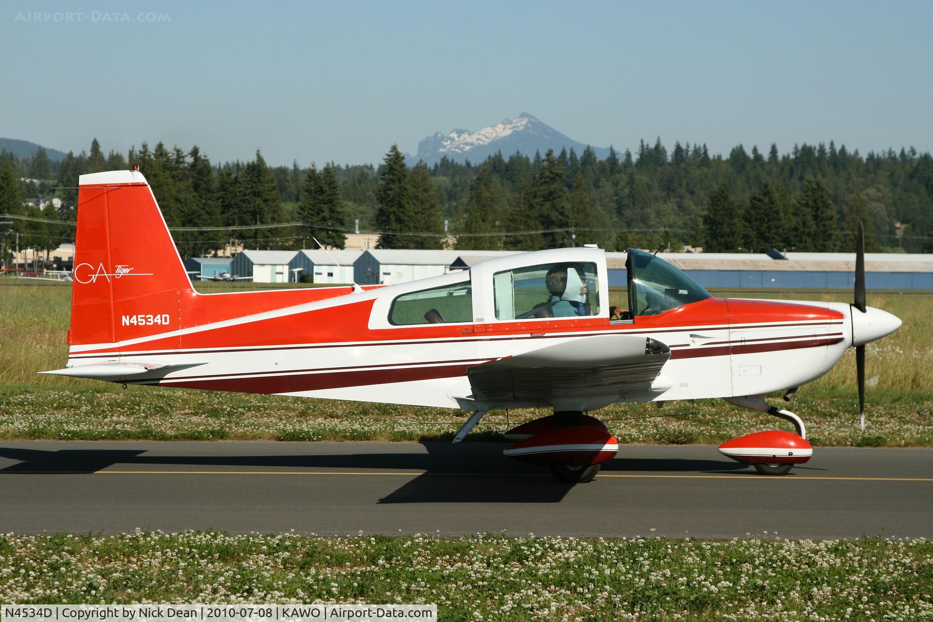 N4534D, 1979 Grumman American AA-5B Tiger C/N AA5B1262, KAWO