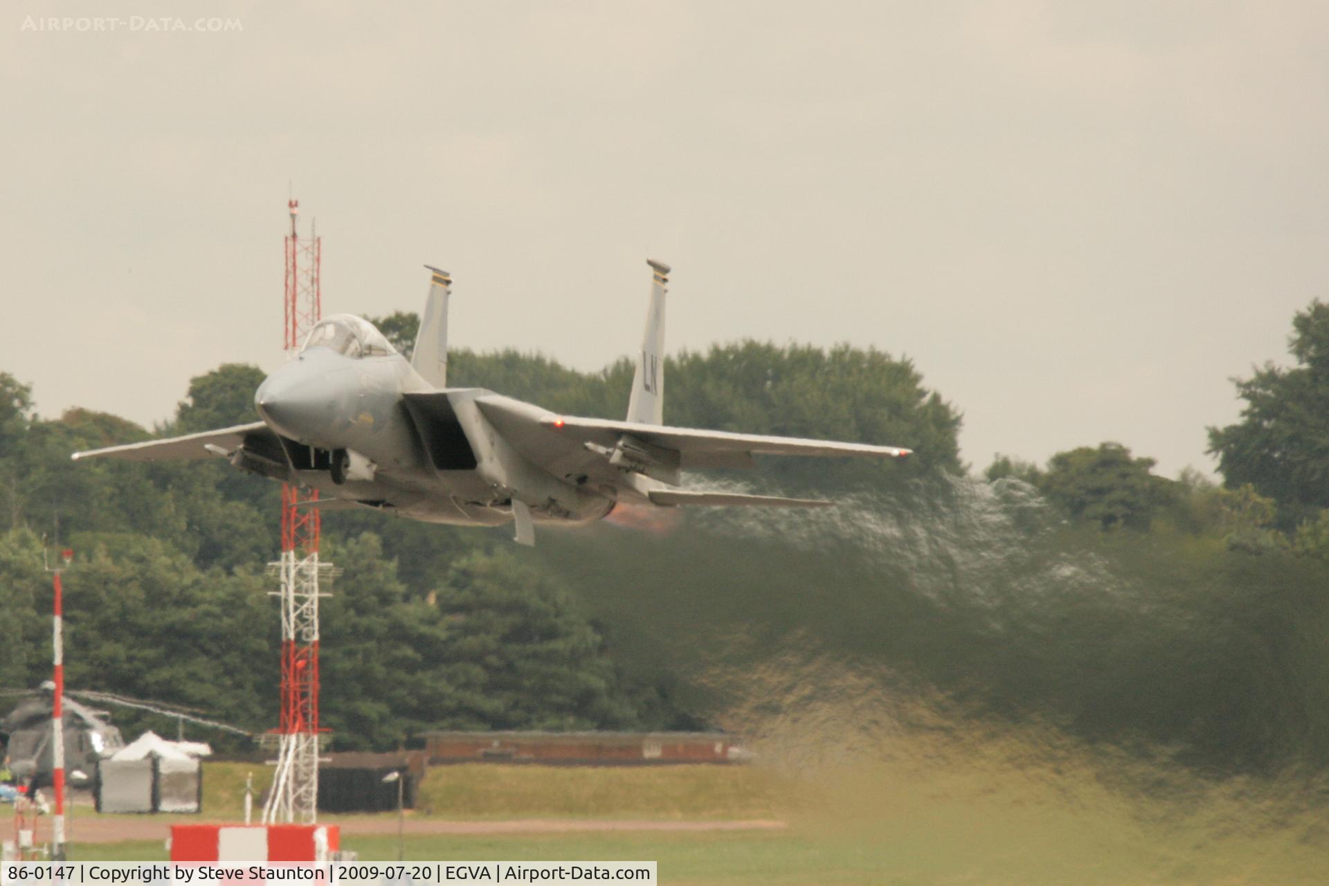 86-0147, 1986 McDonnell Douglas F-15C Eagle C/N 0993/C375, Taken at the Royal International Air Tattoo 2009