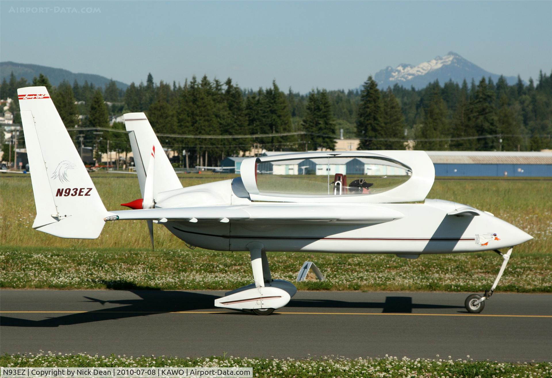 N93EZ, 1988 Rutan Long-EZ C/N 1032, KAWO