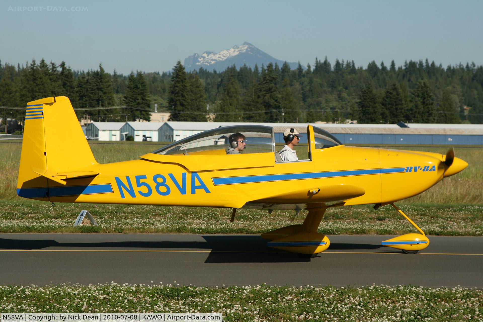 N58VA, 1998 Vans RV-8A C/N 1, KAWO