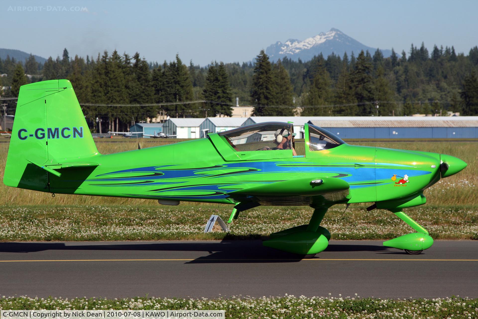 C-GMCN, 2007 Vans RV-7A C/N 72002, KAWO