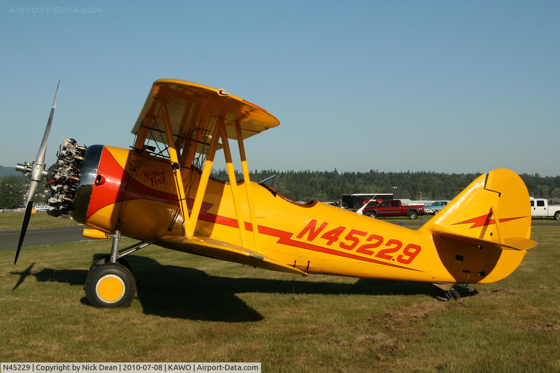 N45229, 1941 Naval Aircraft Factory N3N-3 C/N 1984, KAWO