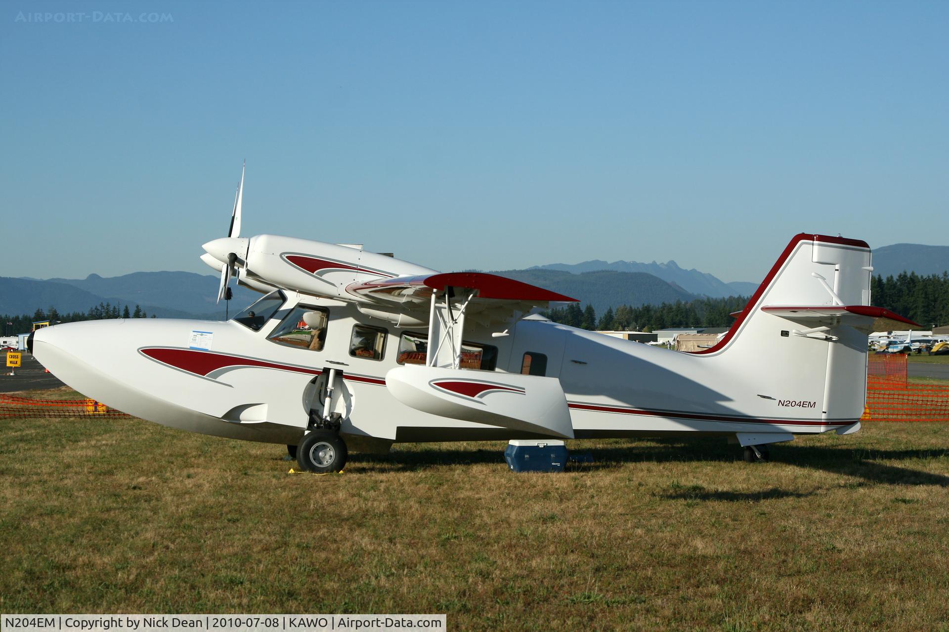 N204EM, 2006 Ellison-Mahon Gweduck C/N 001, KAWO
