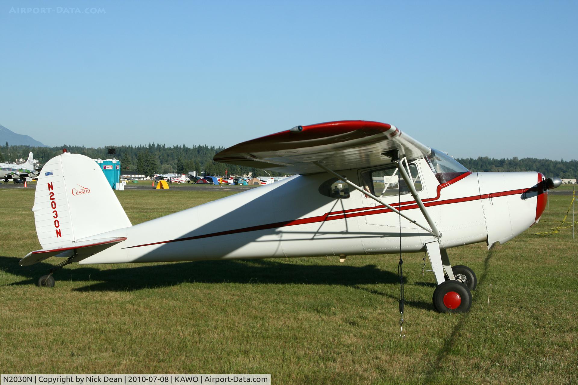 N2030N, 1947 Cessna 120 C/N 12266, KAWO