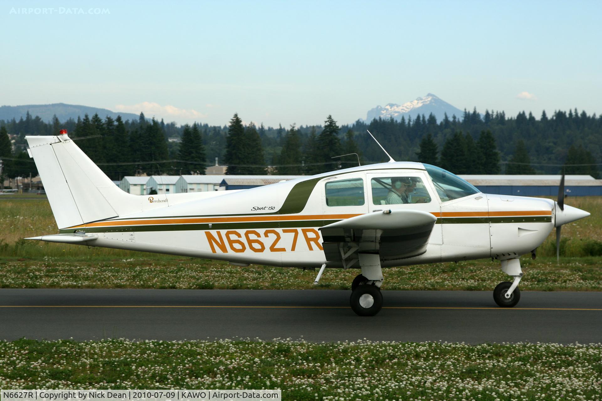 N6627R, 1975 Beech B19 Sport 150 C/N MB-739, KAWO