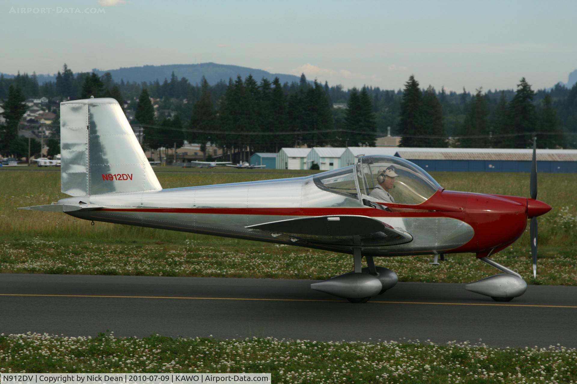 N912DV, Vans RV-12 C/N 120181, KAWO