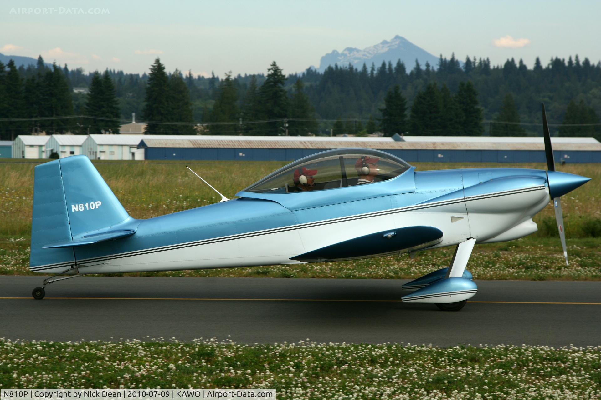 N810P, 1999 Vans RV-4 C/N 318, KAWO