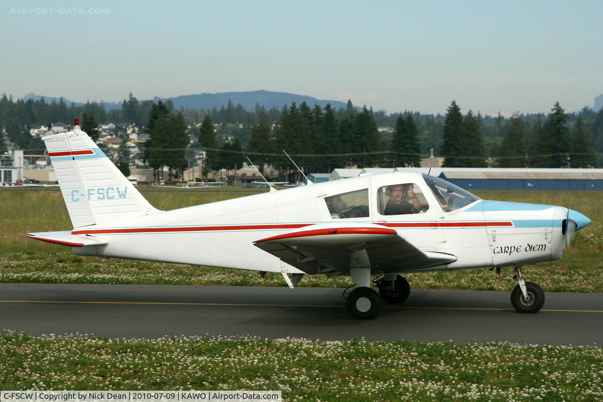 C-FSCW, 1965 Piper PA-28-140 C/N 28-20619, KAWO