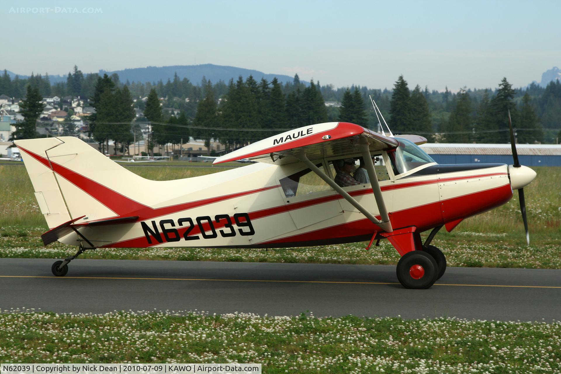 N62039, 1975 Maule M-5-210C Strata Rocket C/N 6072C, KAWO