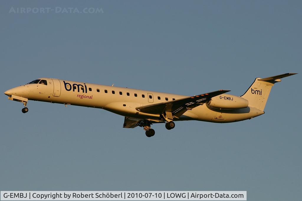 G-EMBJ, 1999 Embraer ERJ-145EU (EMB-145EU) C/N 145134, G-EMBJ