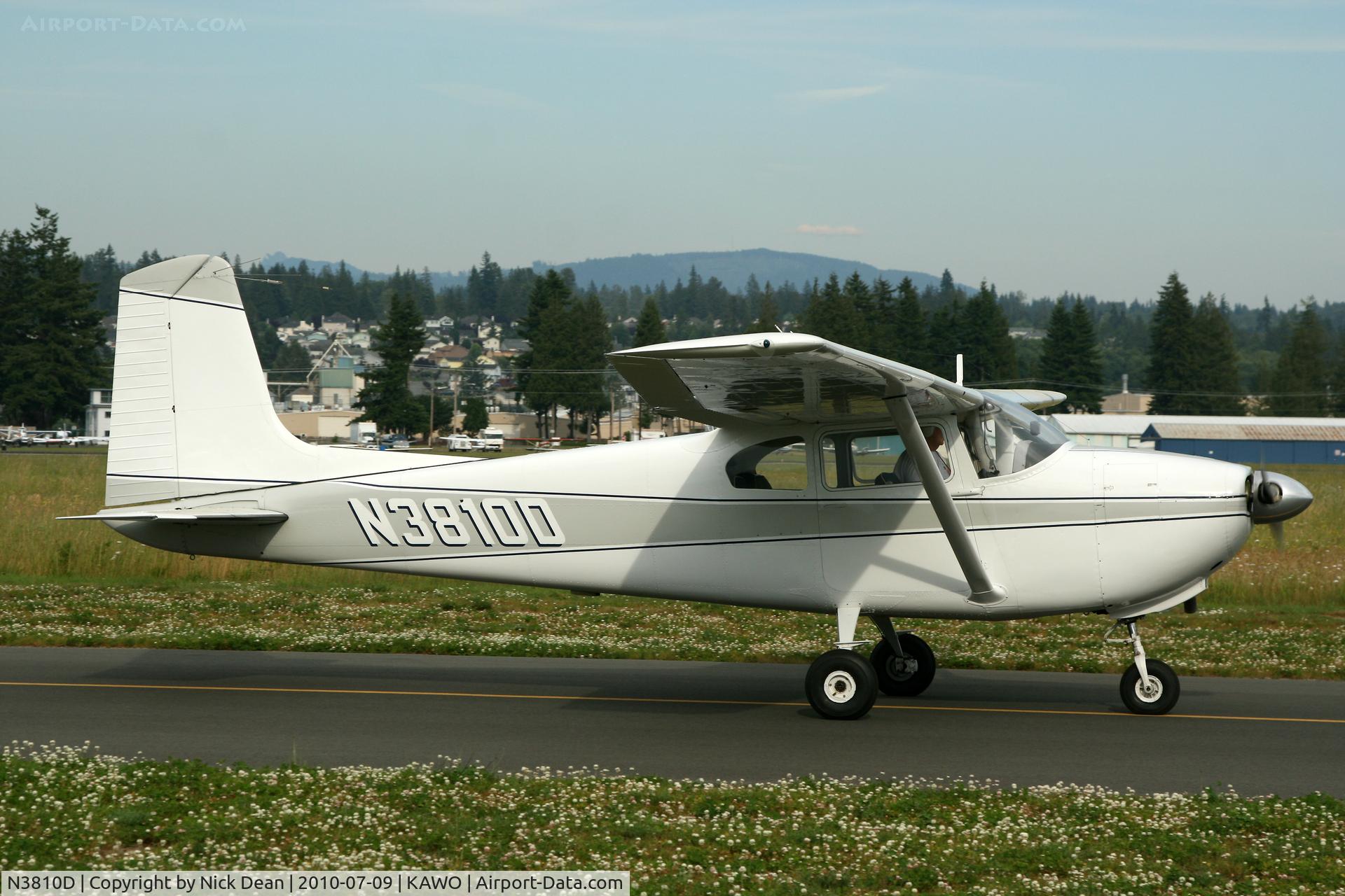 N3810D, 1957 Cessna 182A Skylane C/N 34510, KAWO