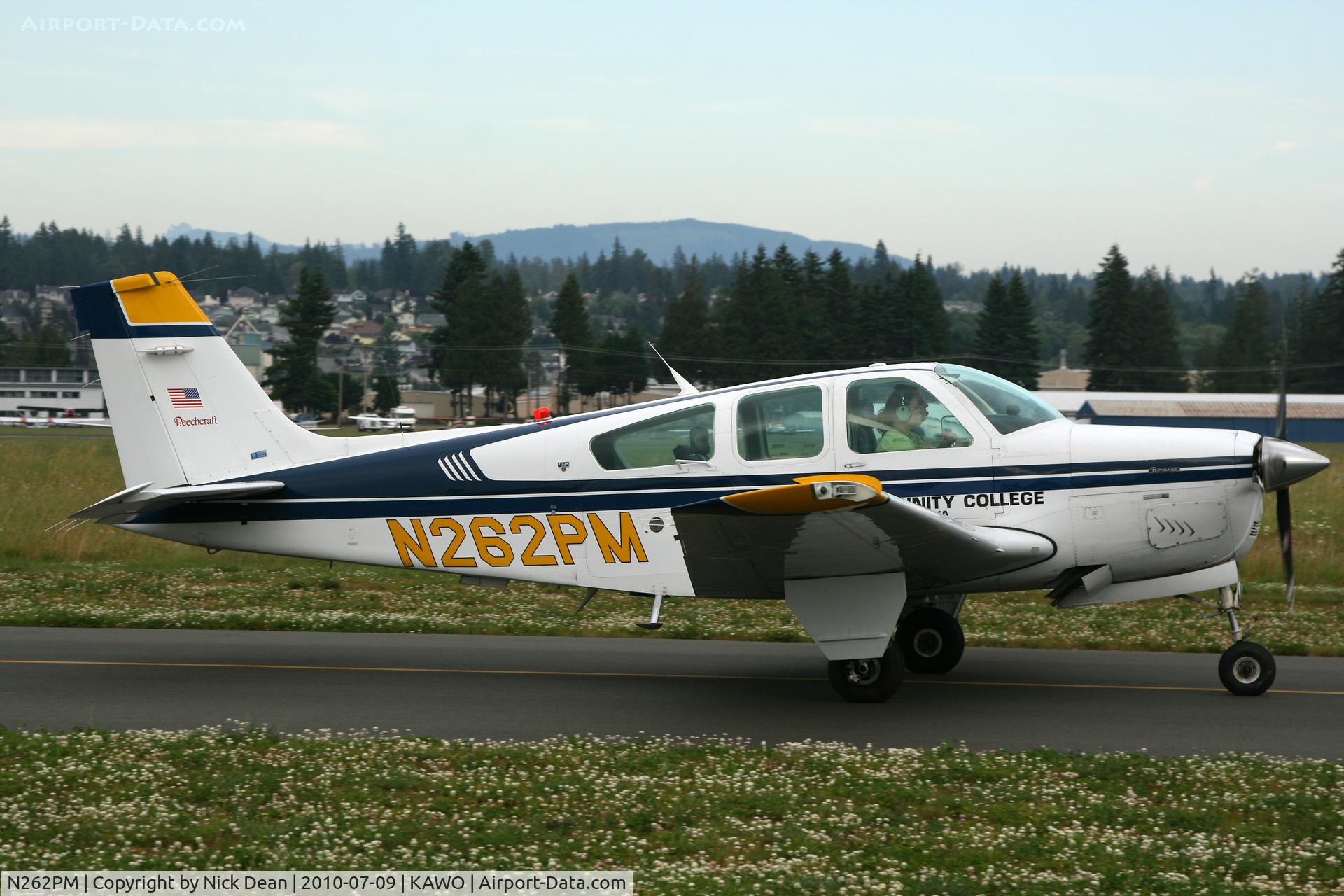 N262PM, 1992 Beech F33A Bonanza C/N CE-1681, KAWO