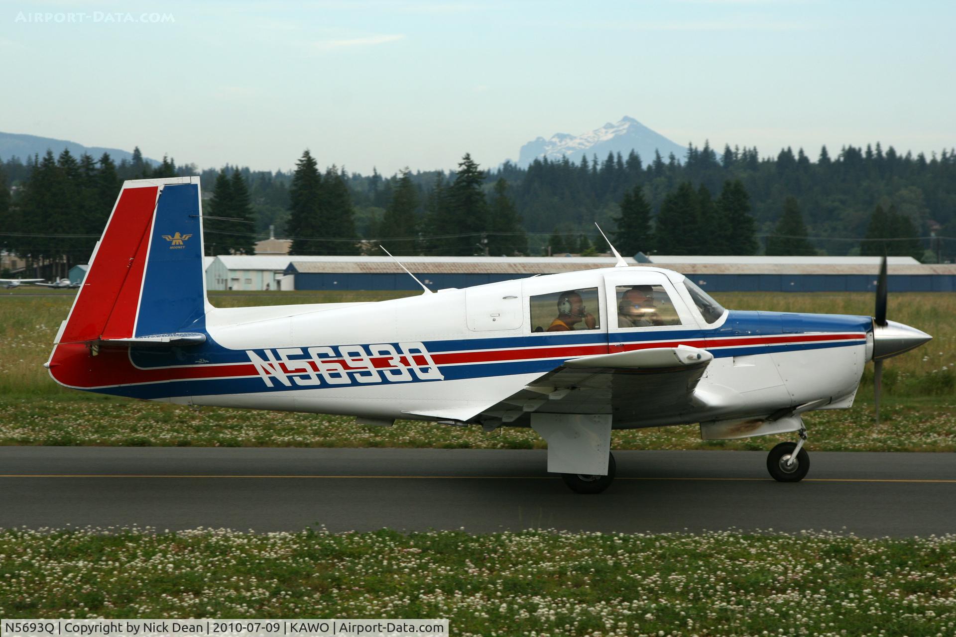 N5693Q, 1965 Mooney M20C Ranger C/N 3045, KAWO