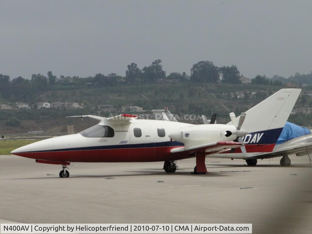 N400AV, 1984 Avtek Corporation 400 C/N POC-001, Parked