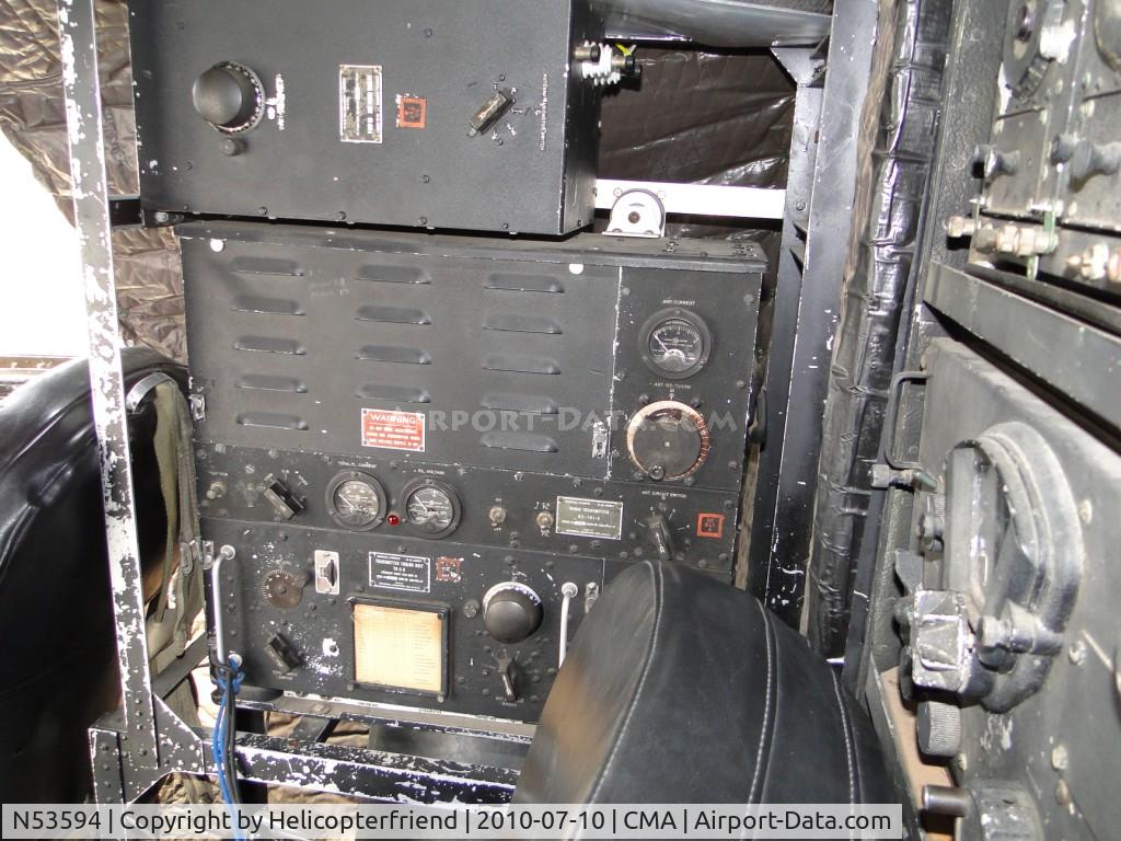N53594, 1944 Curtiss C-46F Commando C/N 22486, Radio system in the cockpit area