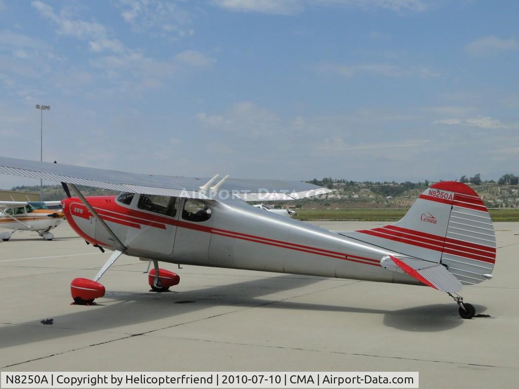 N8250A, 1952 Cessna 170B C/N 25102, Parked and waiting