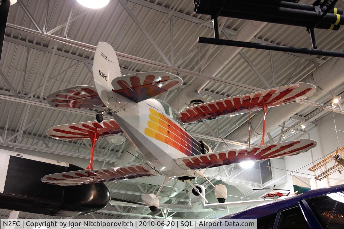 N2FC, 1977 Christen Eagle II C/N 0001 (N80CE), On display in Hiller Aviation Museum.