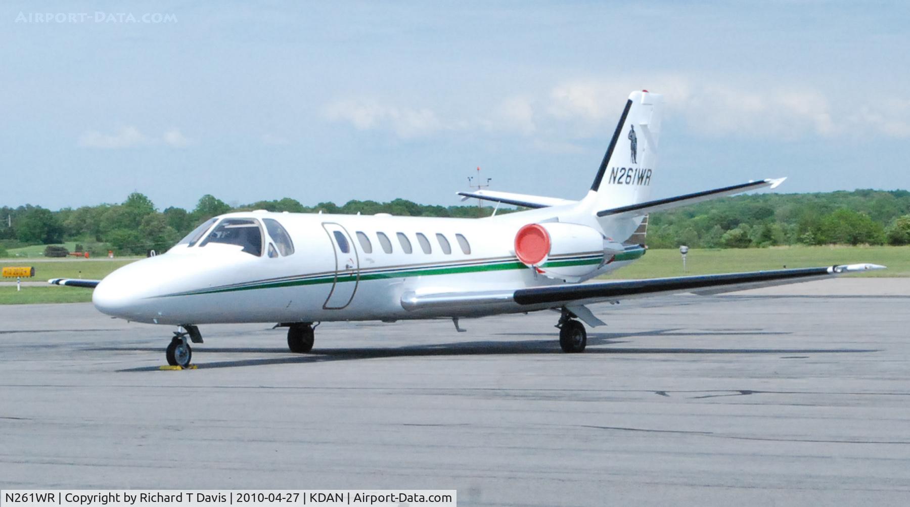 N261WR, 1997 Cessna 560 Citation Ultra C/N 560-0447, 1997 Cessna 560 in Danville Va.