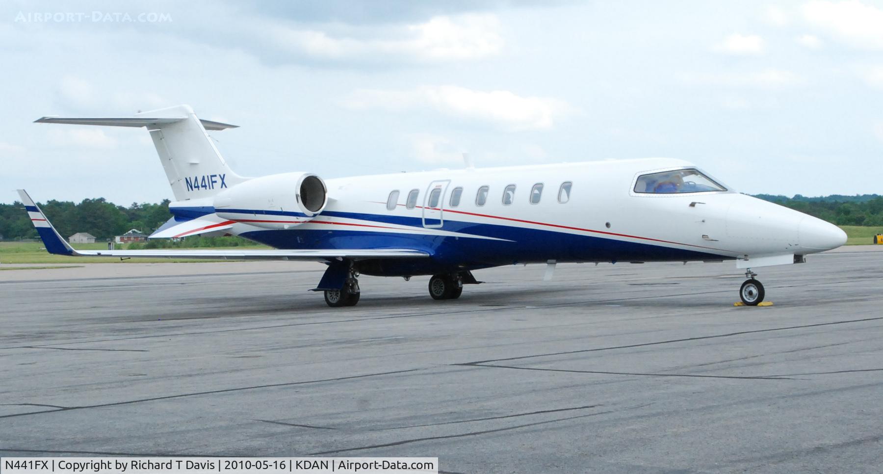 N441FX, 2008 Learjet 45 C/N 357, 2008 Lear 45 in Danville Va.