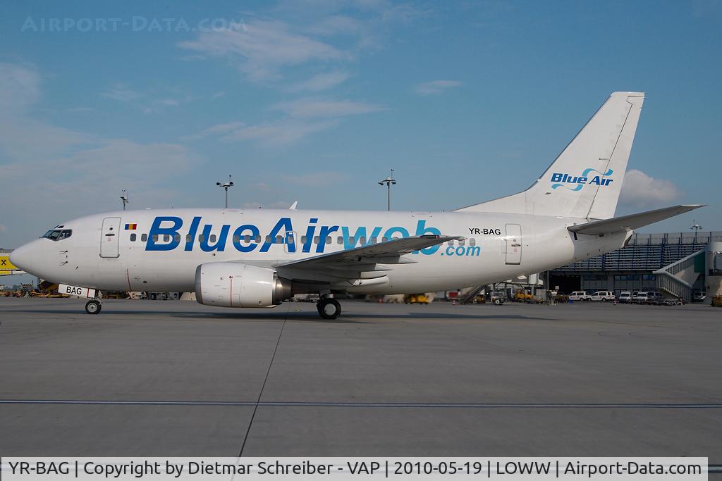 YR-BAG, 1990 Boeing 737-5L9 C/N 24778, Blue Air Boeing 737-500