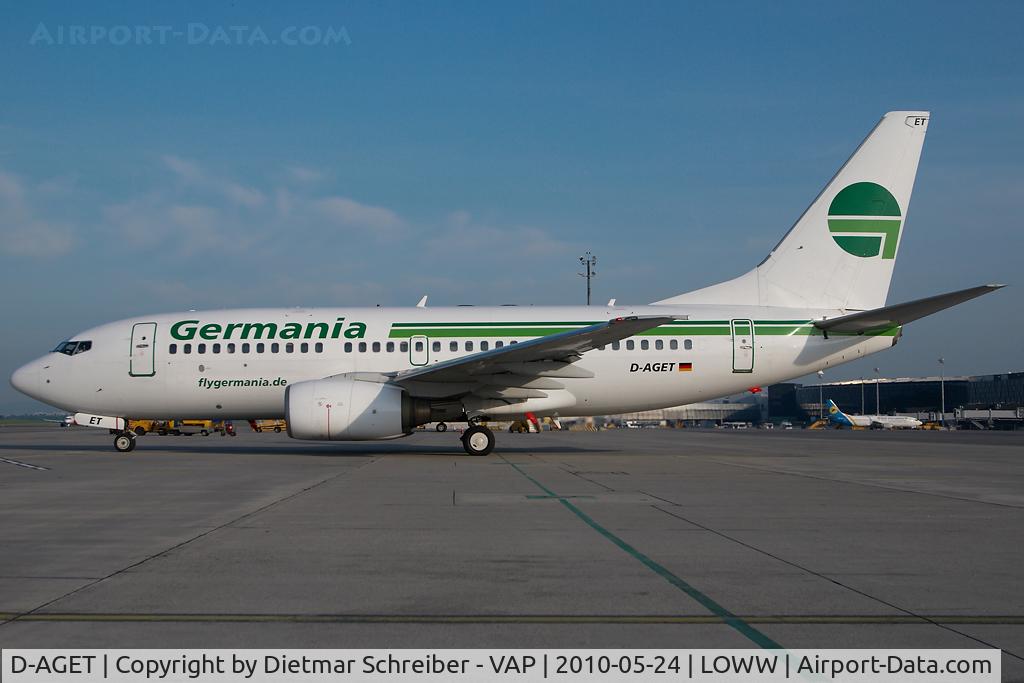 D-AGET, 1998 Boeing 737-75B C/N 28109, Germania Boeing 737-700
