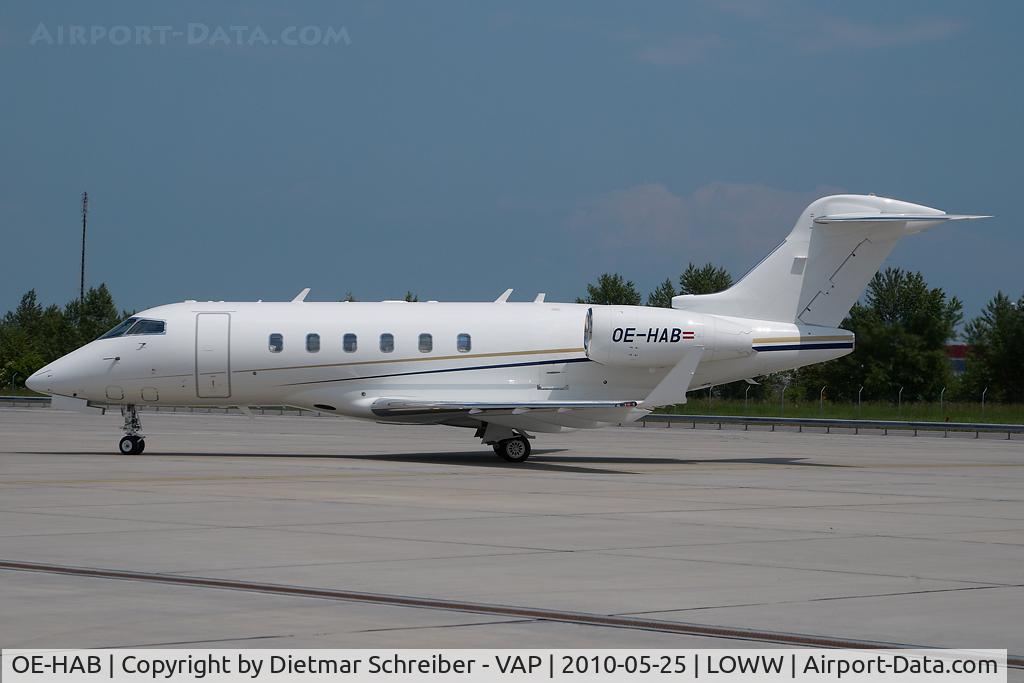 OE-HAB, 2008 Bombardier Challenger 300 (BD-100-1A10) C/N 20227, Bombardier BD100