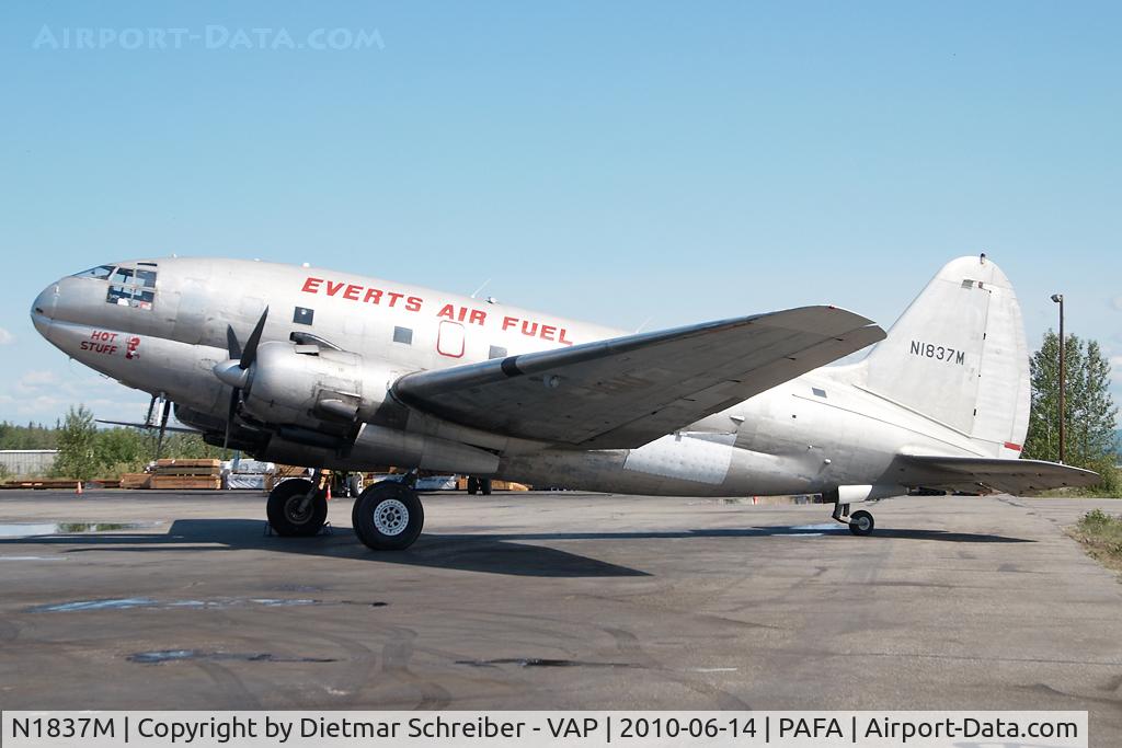 N1837M, 1944 Curtiss C-46F Commando C/N 22388, Everts Air Fuel Curtiss C46