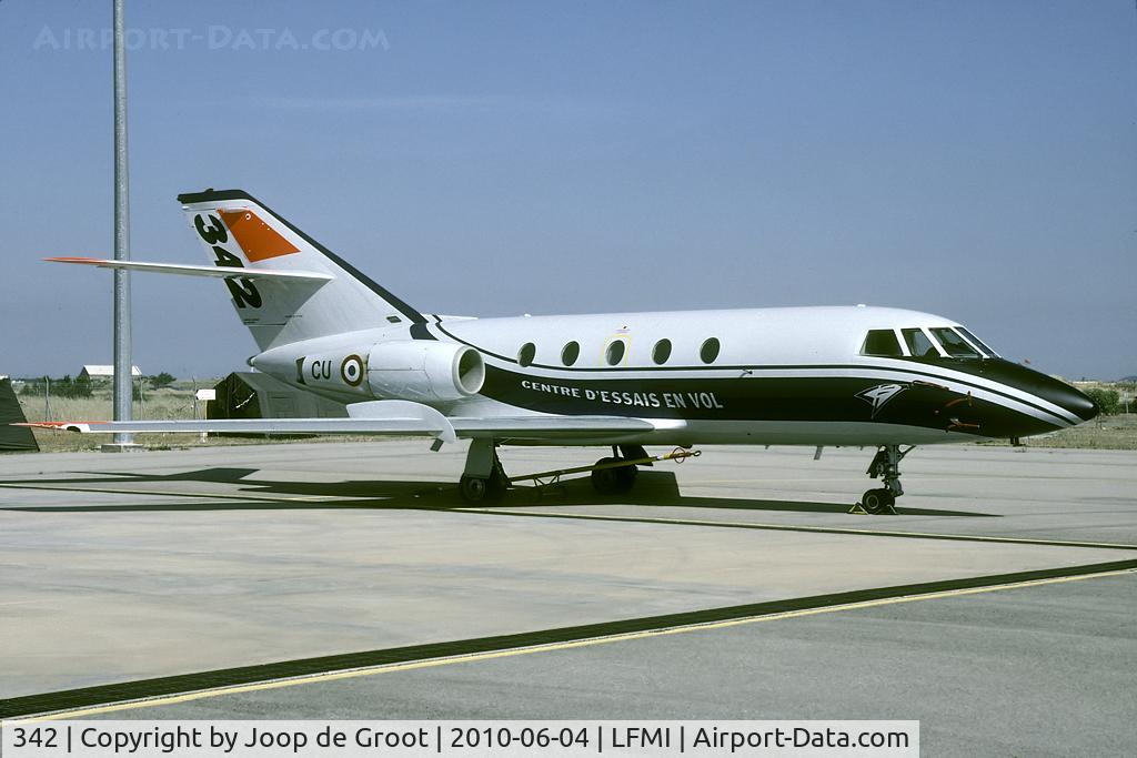 342, Dassault Falcon (Mystere) 20F C/N 342, Nice paintjob on the trials Falcon