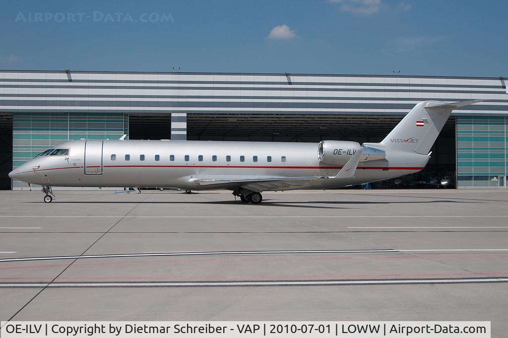 OE-ILV, 2008 Bombardier Challenger 850 (CL-600-2B19) C/N 8082, Vistajet Regionaljet
