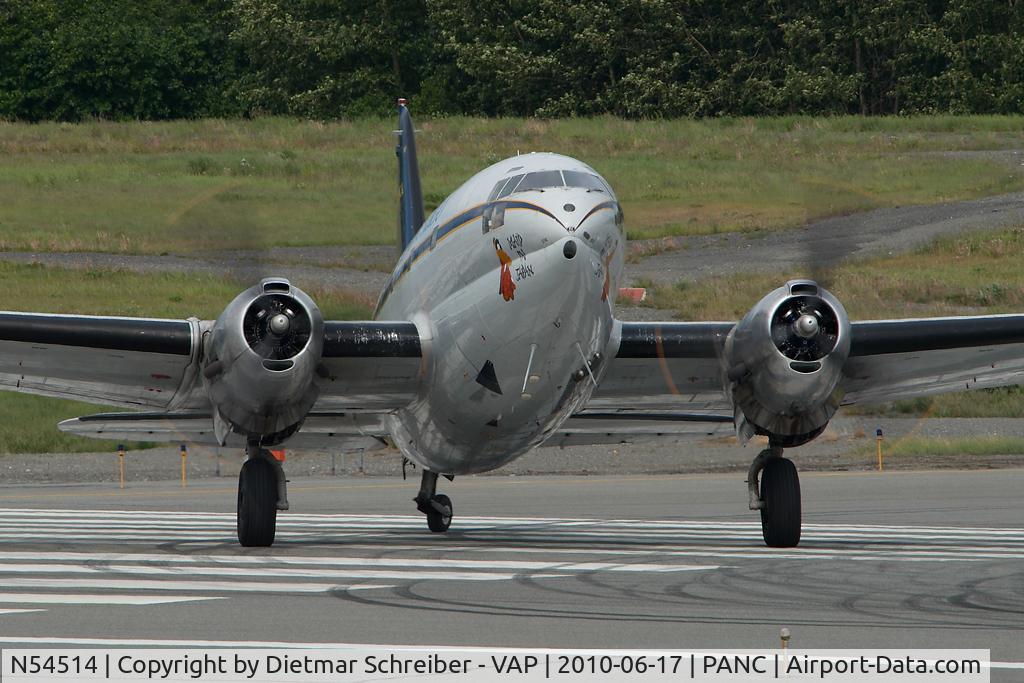 N54514, 1944 Curtiss C-46D-10-CU Commando C/N 33285, Everts Air Cargo C46