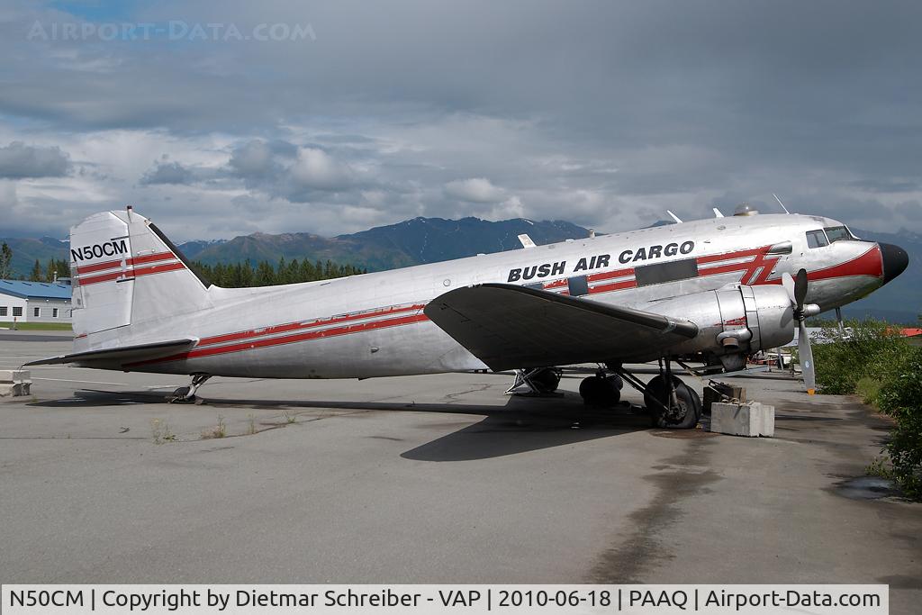 N50CM, 1944 Douglas DC3C-S1C3G (C-47A) C/N 13346, Bush Air Cargo DC3