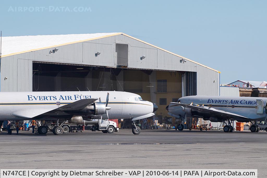 N747CE, 1955 Douglas C-118A Liftmaster (DC-6A) C/N 44661, Everts Air Fuel DC6