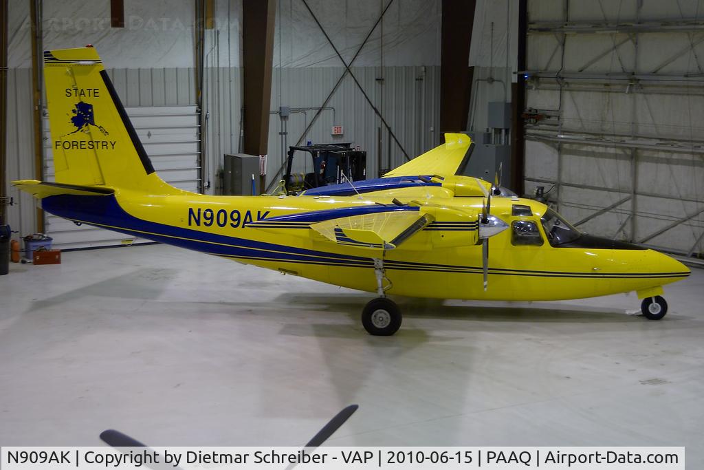 N909AK, 1975 Aero Commander 500 S C/N 3232, US Forrest Service Commander