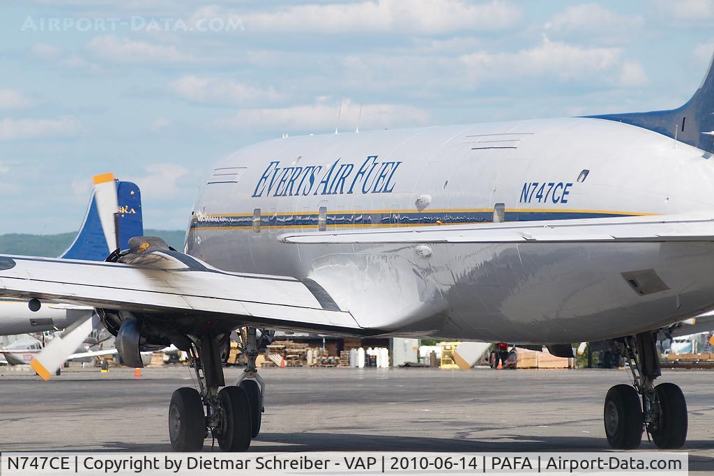 N747CE, 1955 Douglas C-118A Liftmaster (DC-6A) C/N 44661, Everts Air Fuel DC6