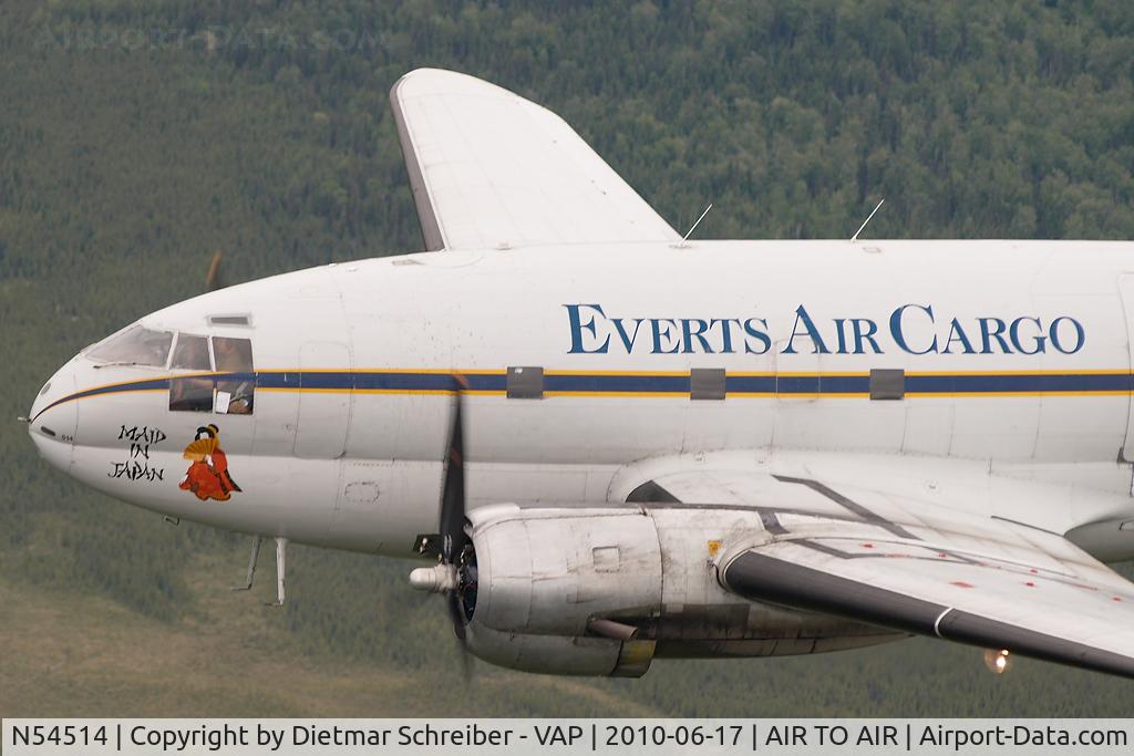 N54514, 1944 Curtiss C-46D-10-CU Commando C/N 33285, Everts Air Cargo C46