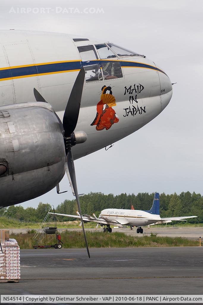 N54514, 1944 Curtiss C-46D-10-CU Commando C/N 33285, Everts Air Cargo C46
