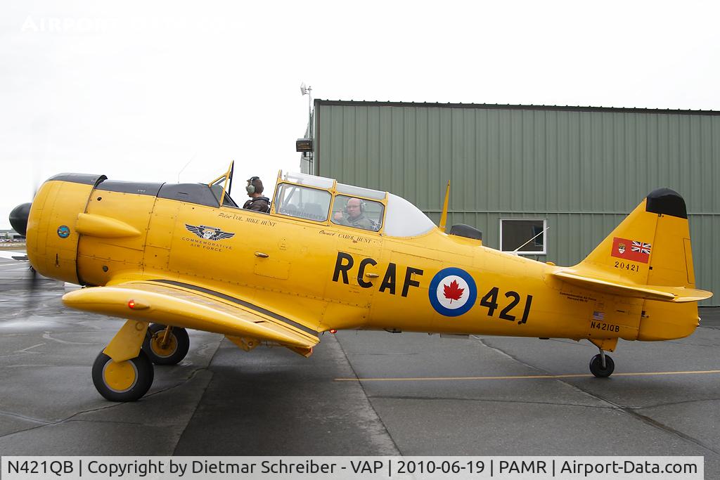 N421QB, 1952 Canadian Car & Foundry Harvard MK IV C/N CCF4-212, Harvard T6