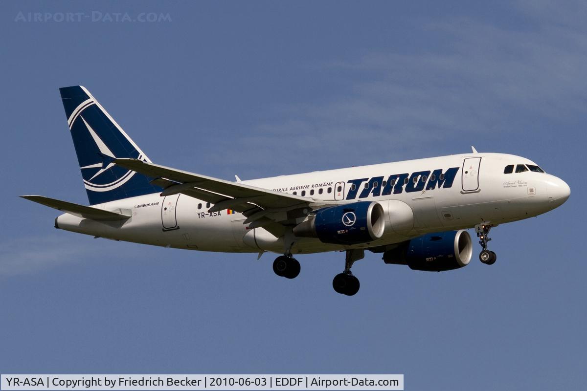 YR-ASA, 2006 Airbus A318-111 C/N 2931, short final RW07R