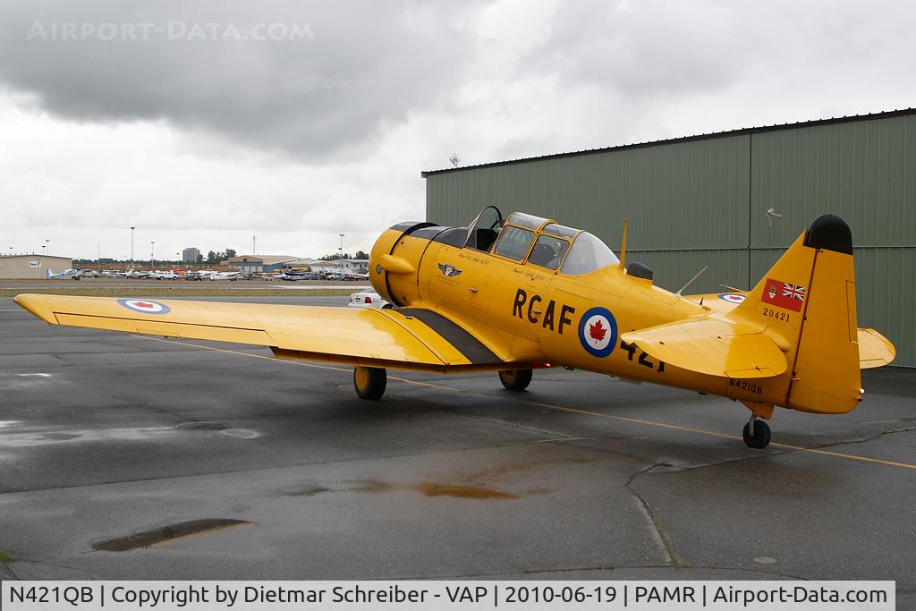 N421QB, 1952 Canadian Car & Foundry Harvard MK IV C/N CCF4-212, Harvard T6