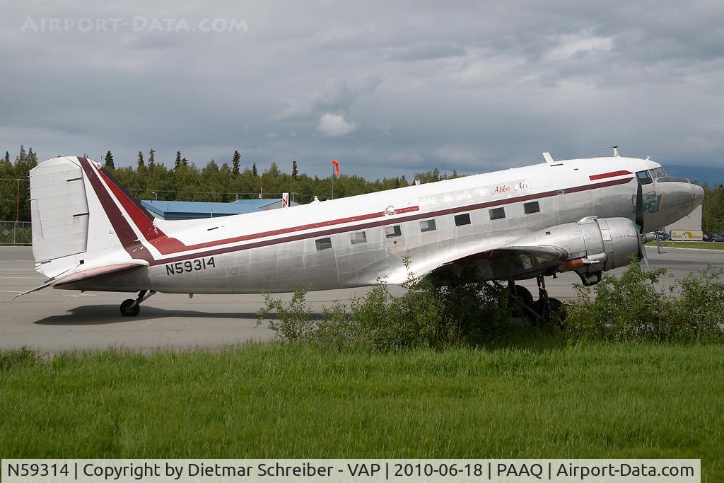 N59314, 1943 Douglas DC-3C (C-47A-5-DK) C/N 12363, Abbe Air DC3