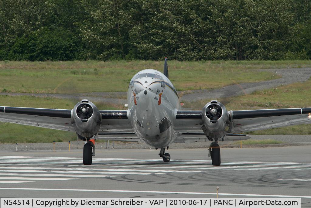 N54514, 1944 Curtiss C-46D-10-CU Commando C/N 33285, Everts Air Cargo C46