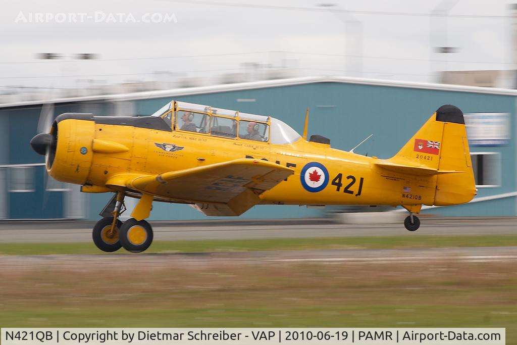 N421QB, 1952 Canadian Car & Foundry Harvard MK IV C/N CCF4-212, Harvard T6