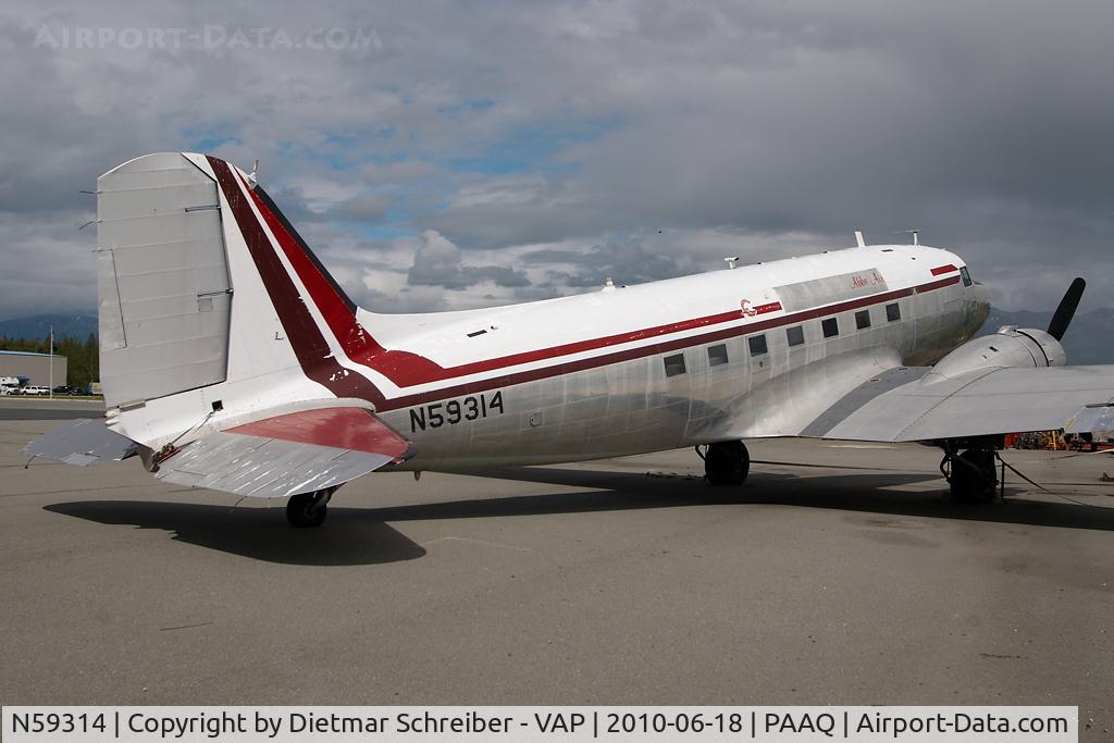 N59314, 1943 Douglas DC-3C (C-47A-5-DK) C/N 12363, Abbe Air DC3
