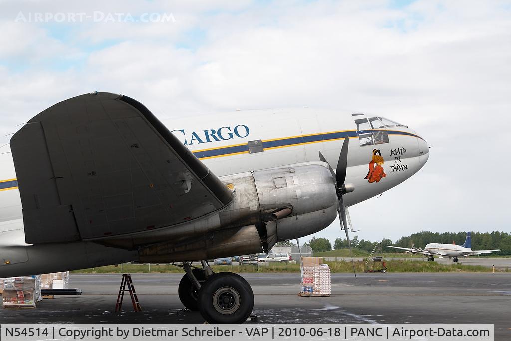 N54514, 1944 Curtiss C-46D-10-CU Commando C/N 33285, Everts Air Cargo C46
