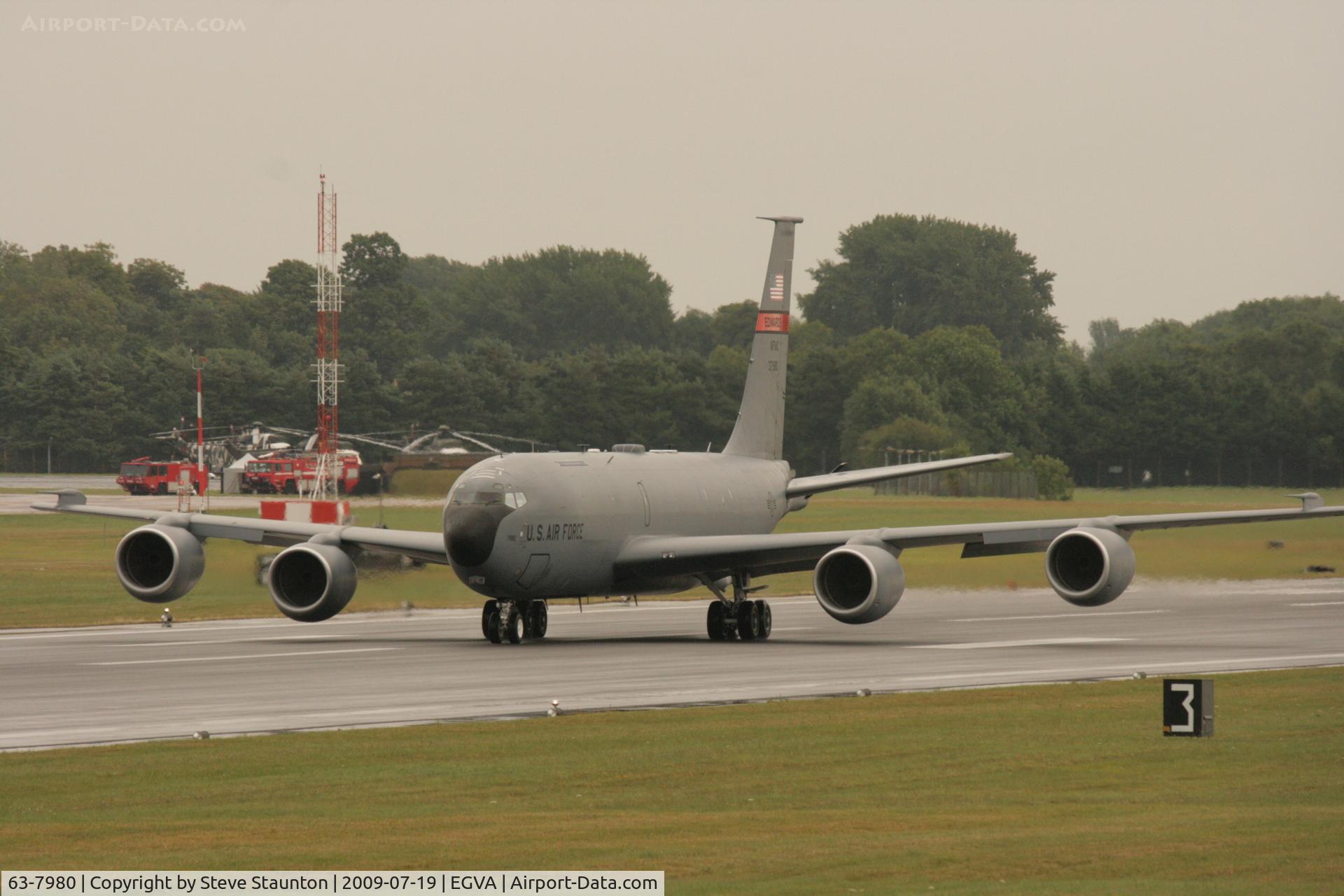 63-7980, 1963 Boeing KC-135R Stratotanker C/N 18597, Taken at the Royal International Air Tattoo 2009