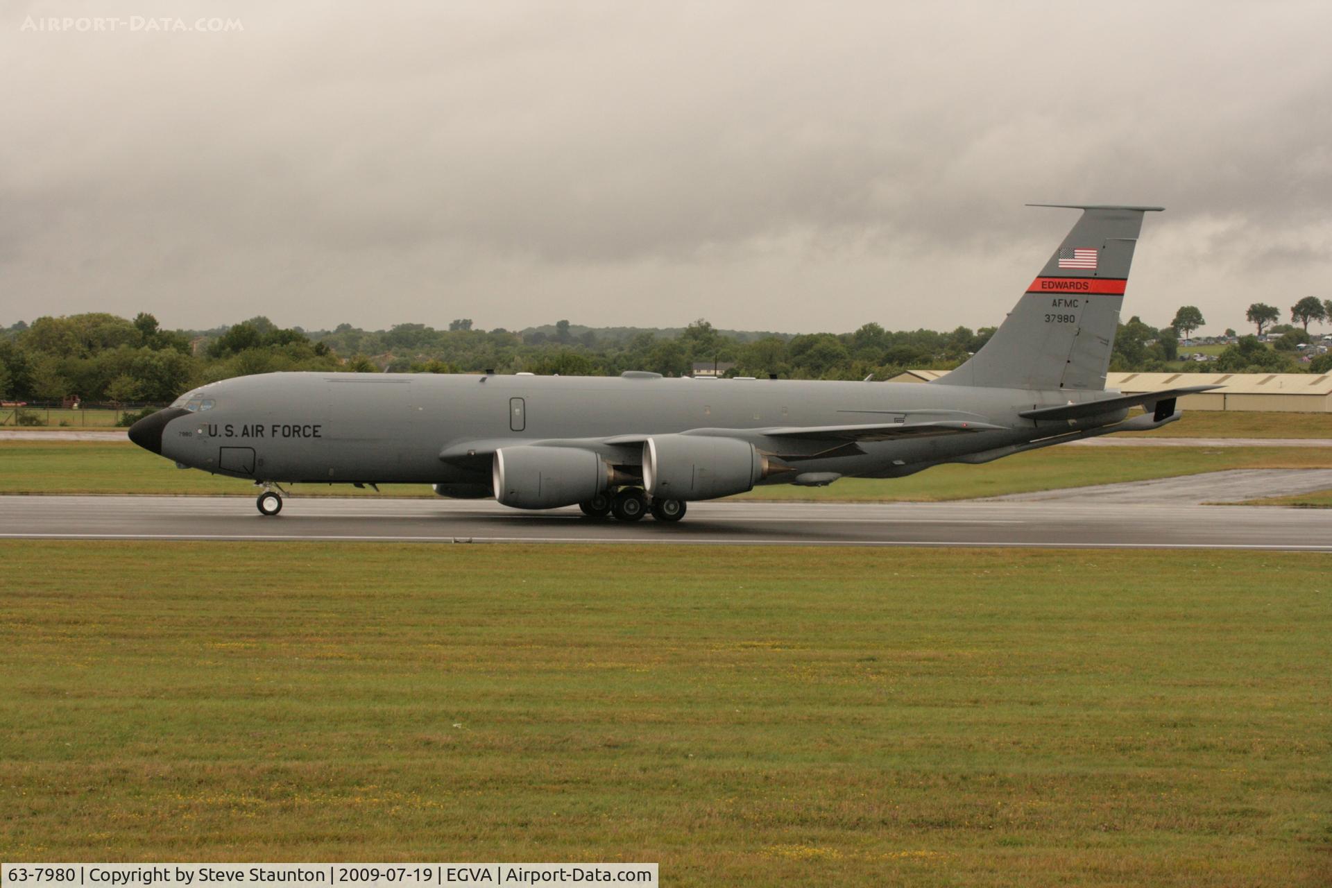 63-7980, 1963 Boeing KC-135R Stratotanker C/N 18597, Taken at the Royal International Air Tattoo 2009
