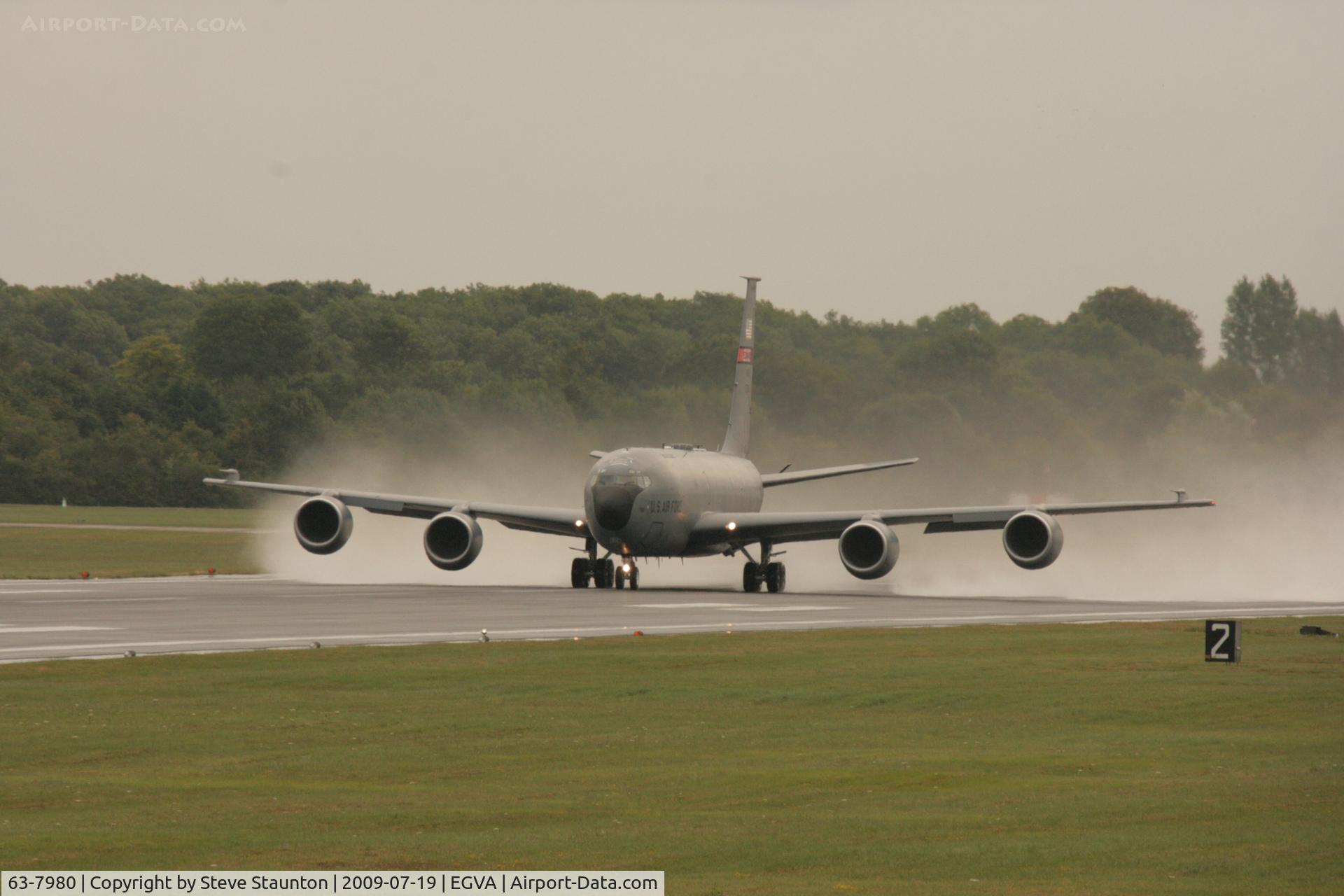 63-7980, 1963 Boeing KC-135R Stratotanker C/N 18597, Taken at the Royal International Air Tattoo 2009